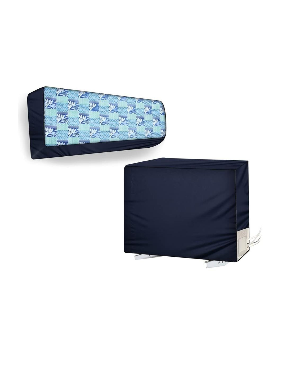 The Furnishing Tree Split AC Cover Set of Indoor and Outdoor Unit Used for 1.5 Ton Bluestar YBTU Ch