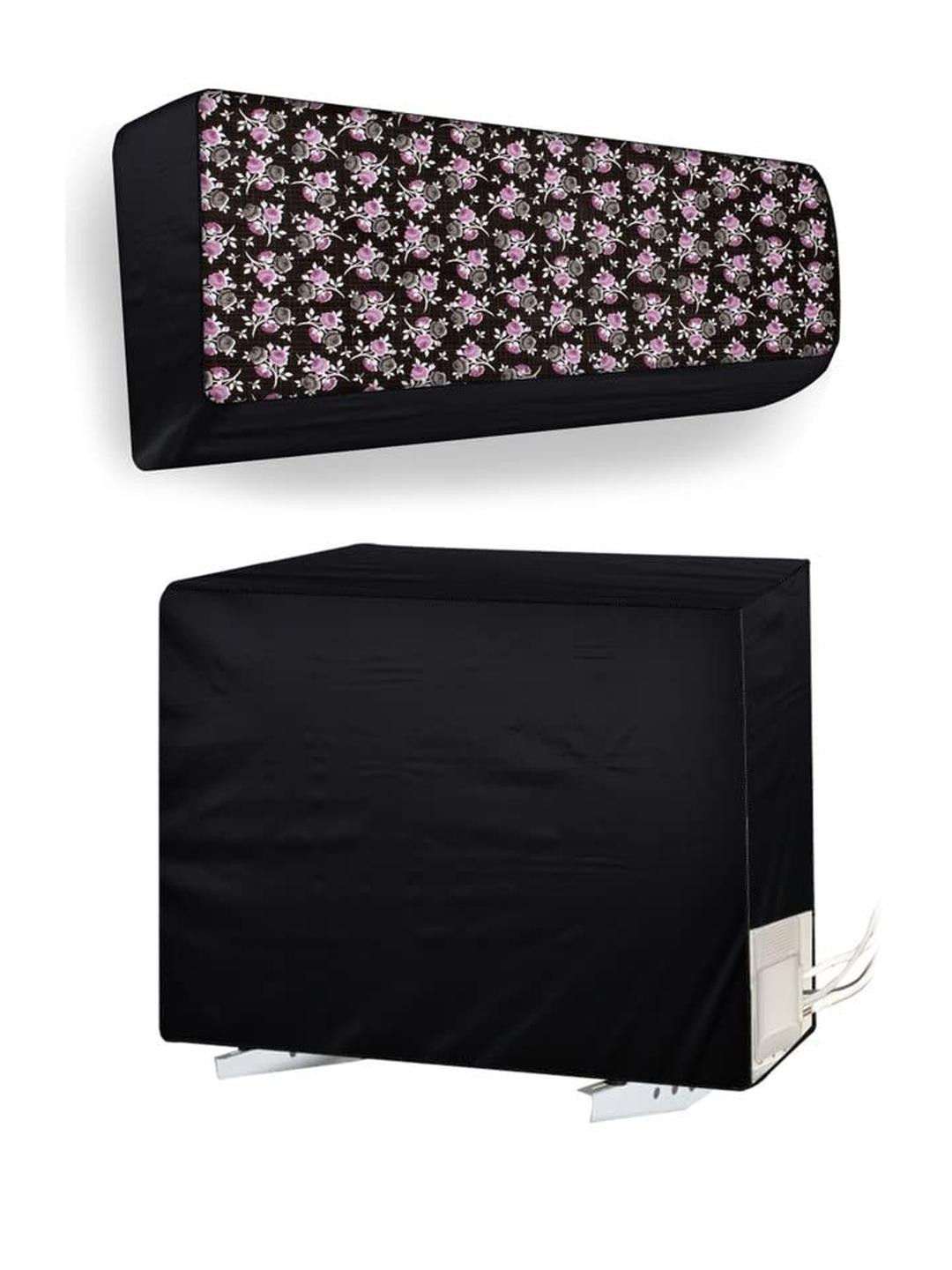 The Furnishing Tree Split AC Cover Set of Indoor and Outdoor Unit Used for 1 Ton Bluestar ILU Flora