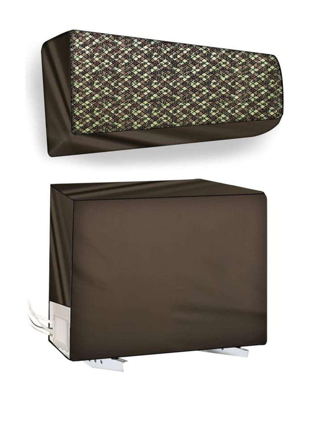 The Furnishing Tree Split AC Cover Set of Indoor and Outdoor Unit Used for 1.5 Ton Bluestar EBTU Lu