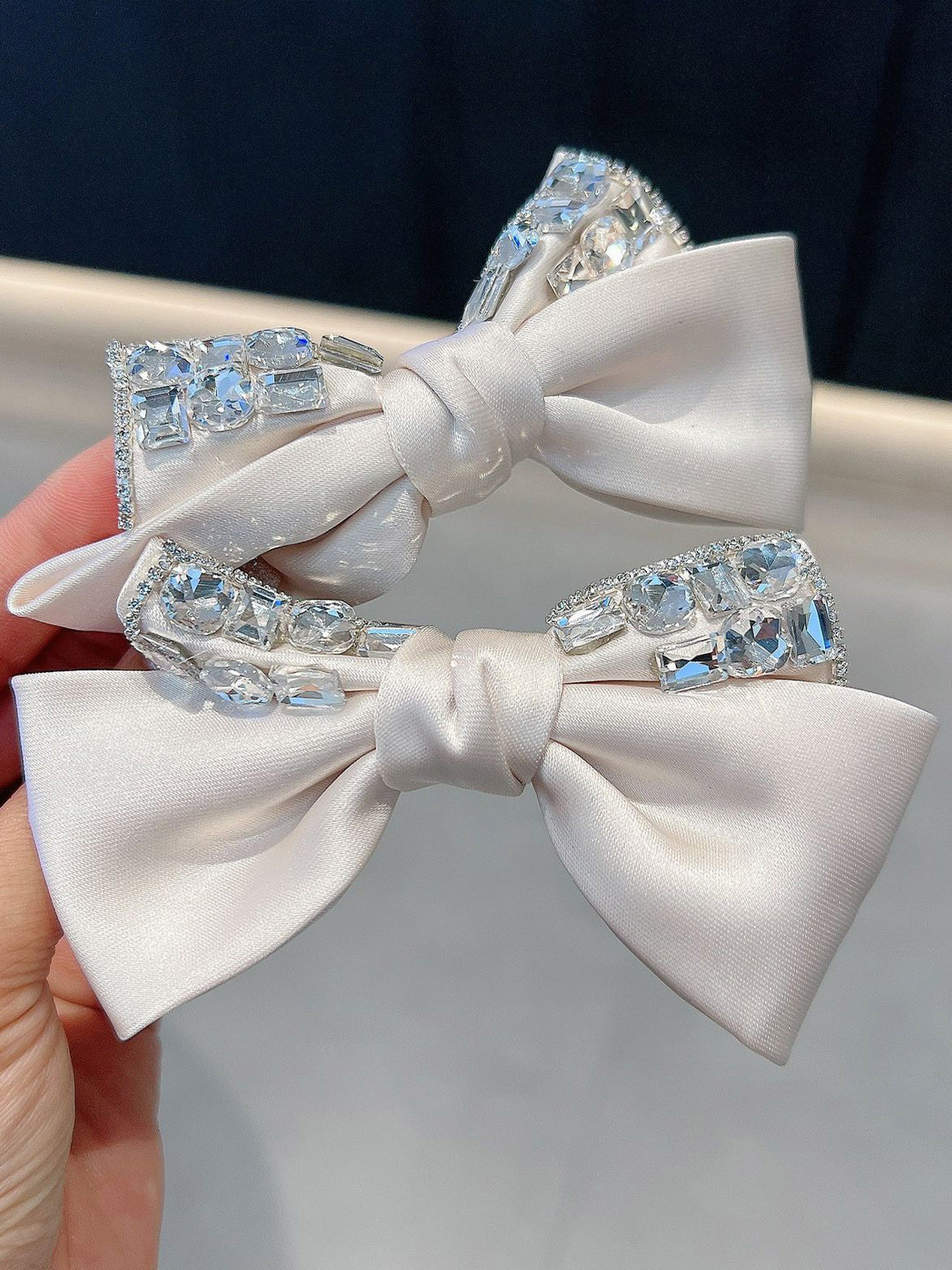 BAESD Girls Stone Embellished French Barrette