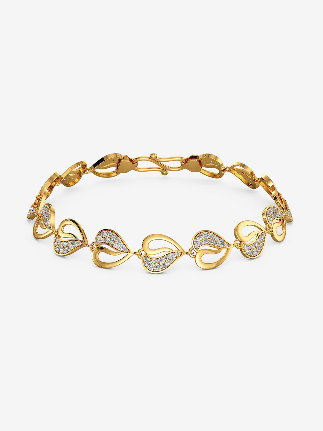 Joyalukkas Mesh leaf bracelet