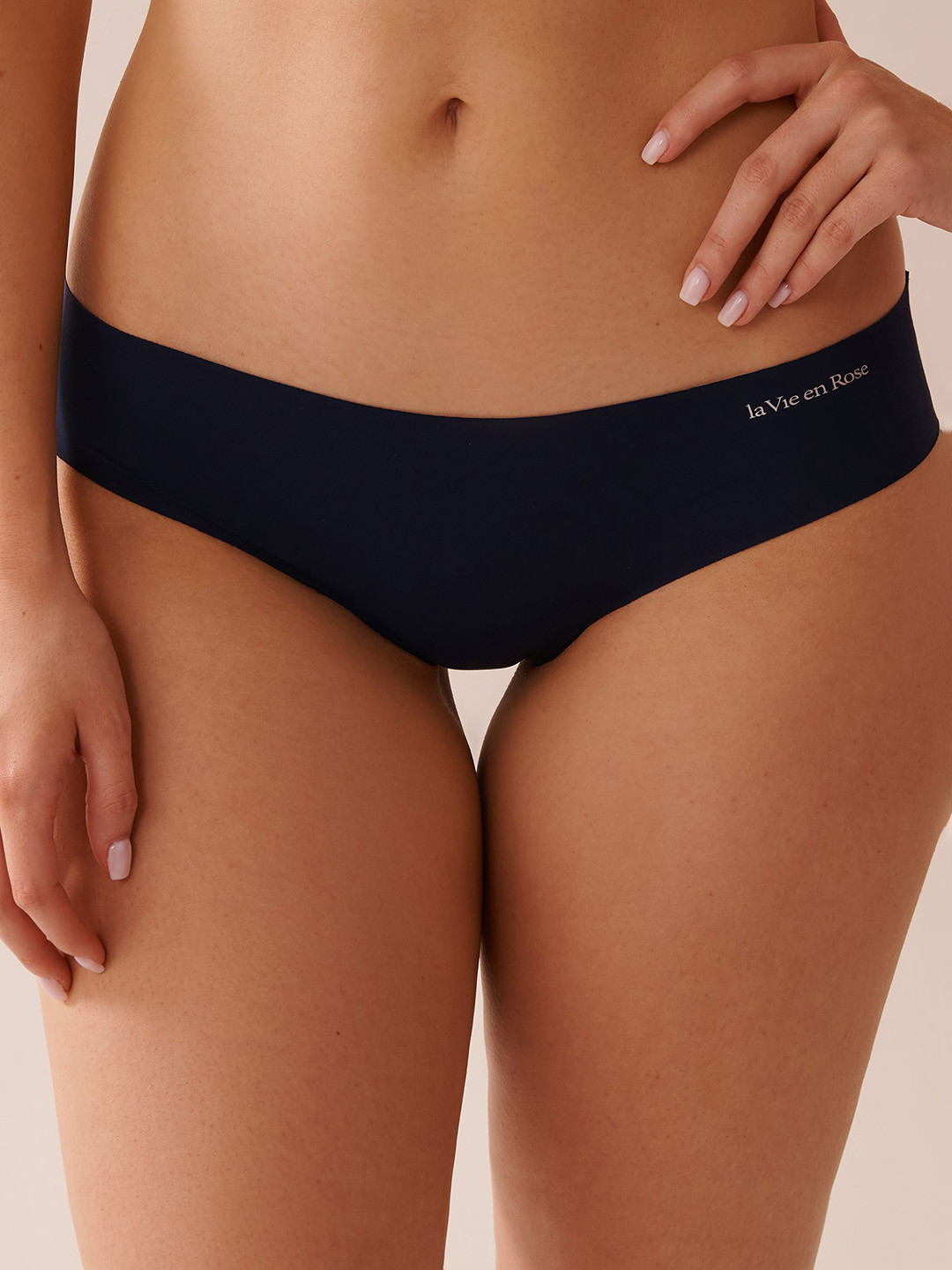 La Vie en Rose Low-Rise Seamless Bikini Briefs 20200602-40099-XS