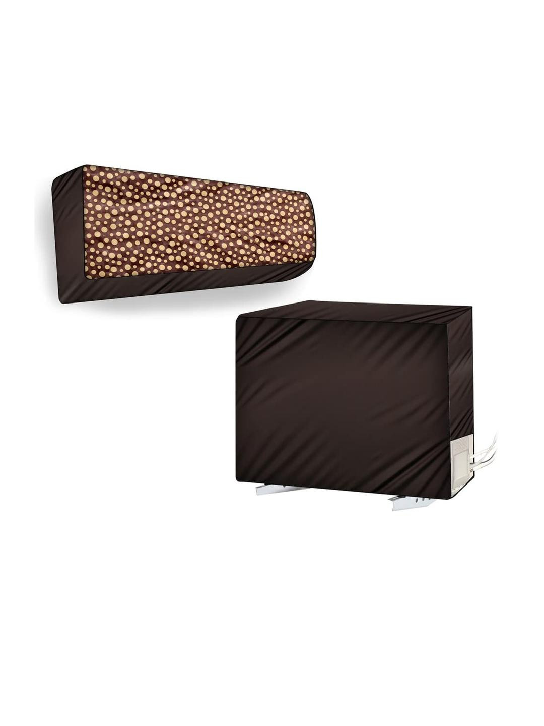 The Furnishing Tree Split AC Cover Set of Indoor and Outdoor Unit Used for 1.5 Ton Daikin DTL50 Pol