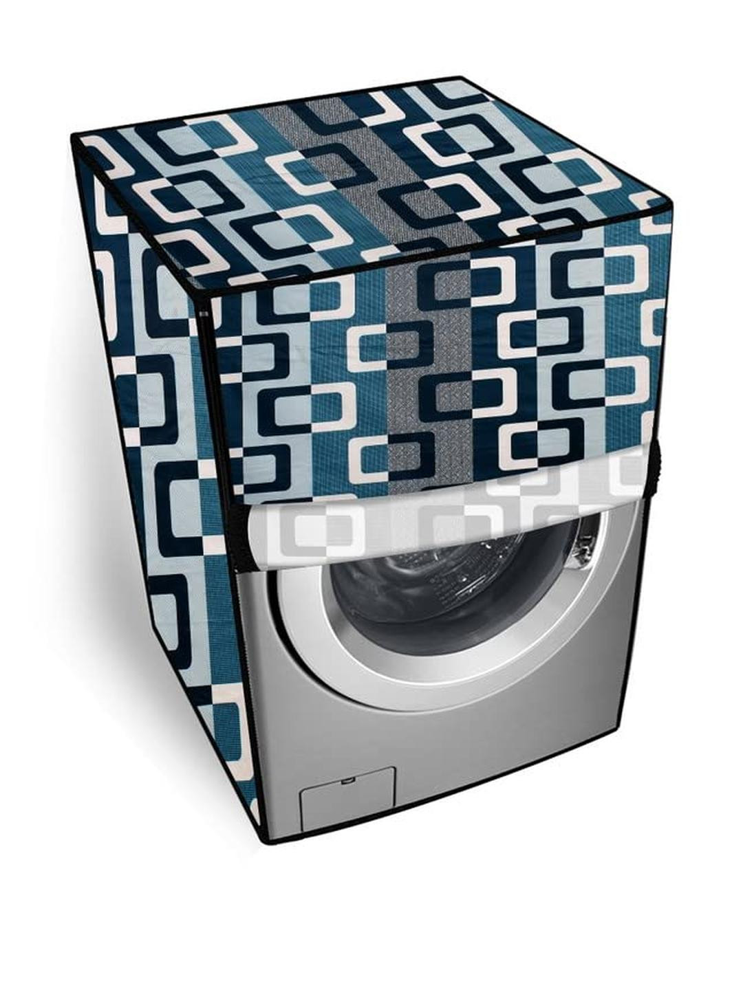 The Furnishing Tree Washing Machine Cover Compatible for Whirlpool 9 Kg Fully-Automatic Front Loadi