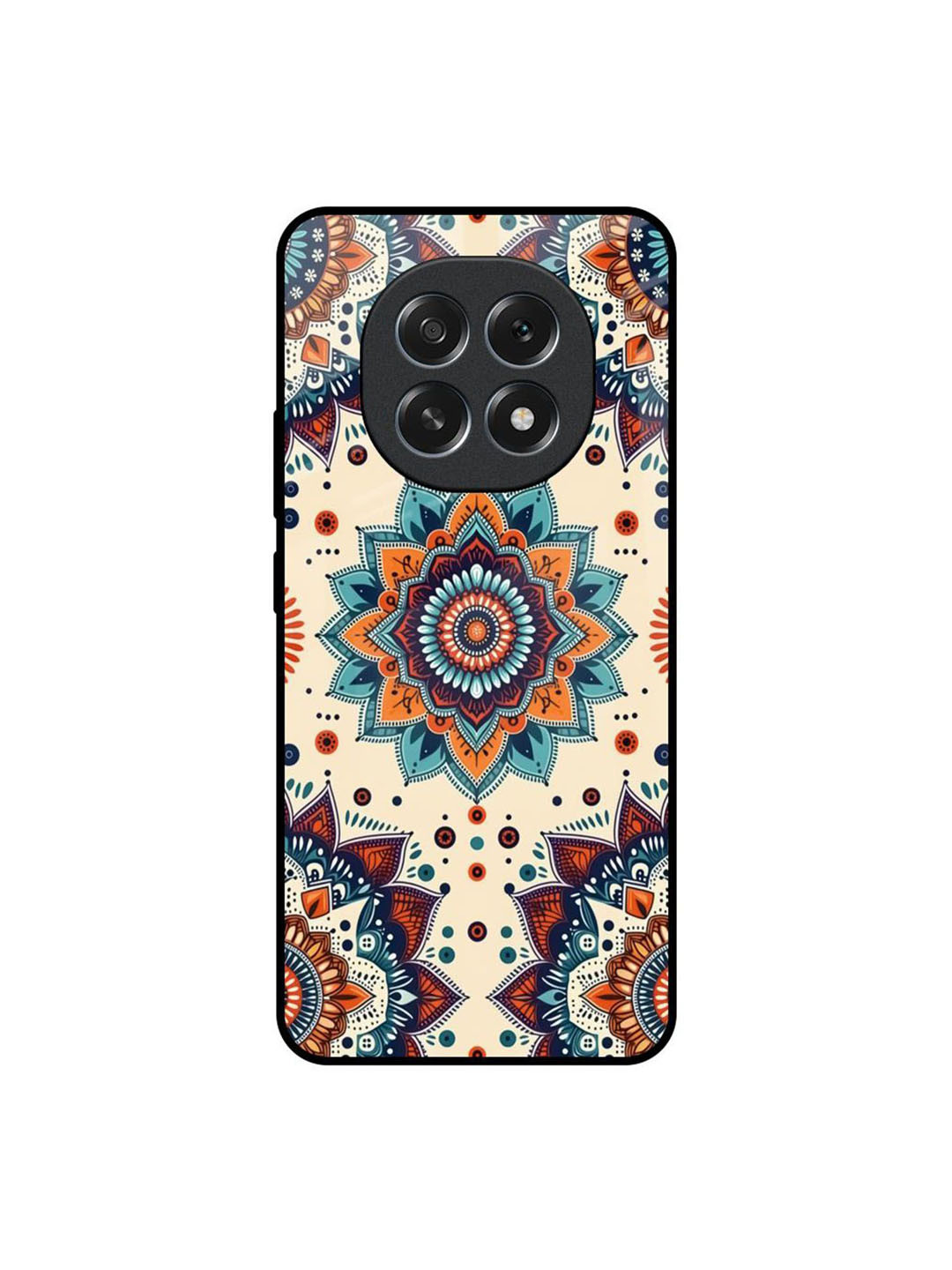 QRIOH F Geometric Printed Oppo F29 5G Back Case Mobile Accessories