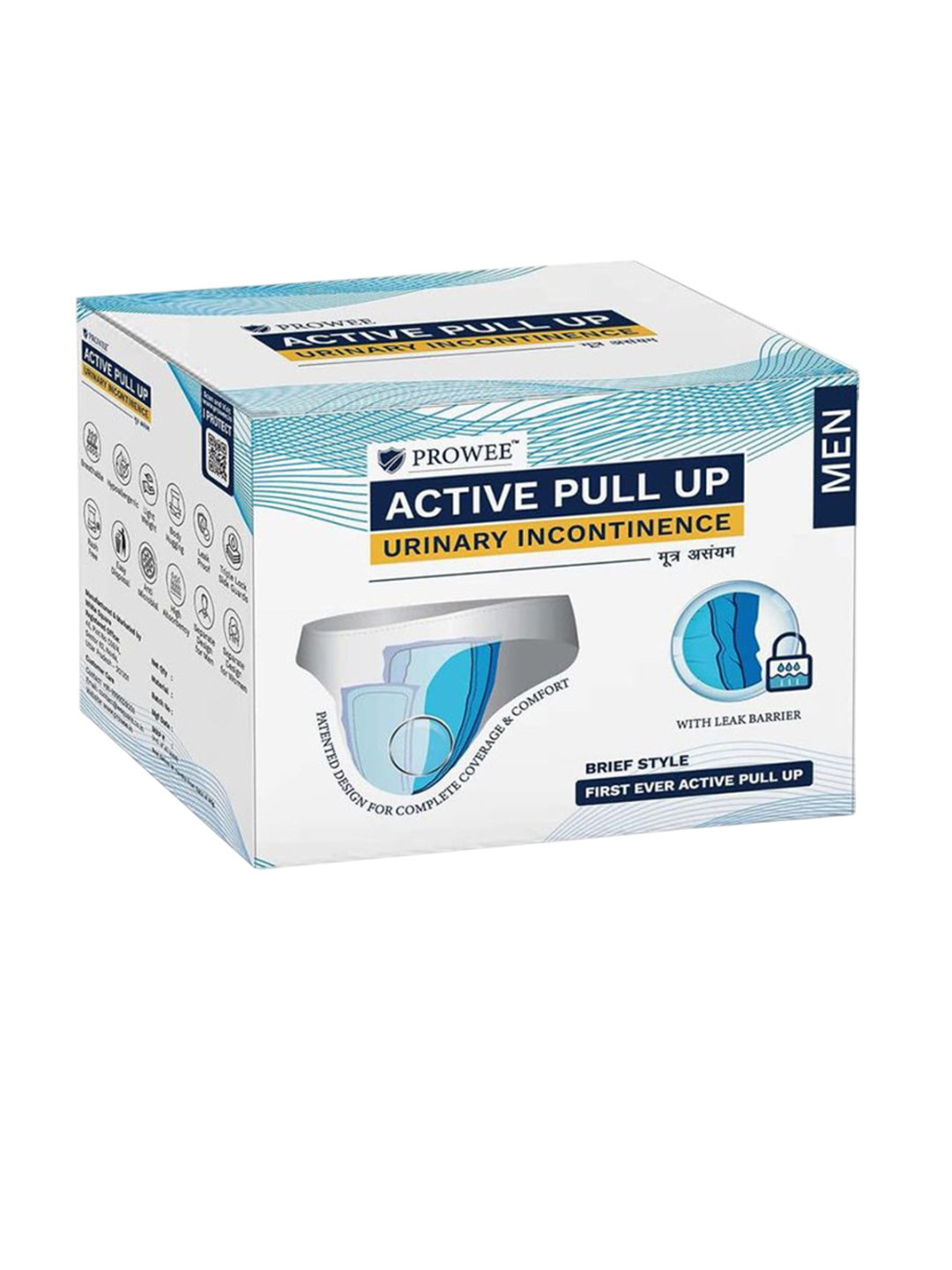 Prowee Active Pull Super Absorbent Disposable Adult Panty Diaper - 30 Pieces