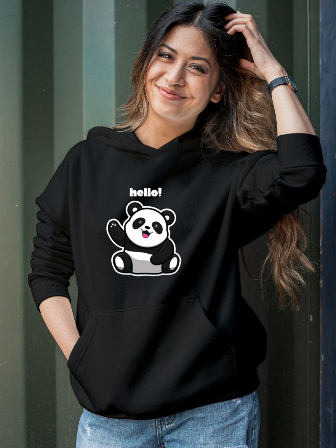 Povaxpo Women Humour and Comic Hooded Pullover Sweatshirt