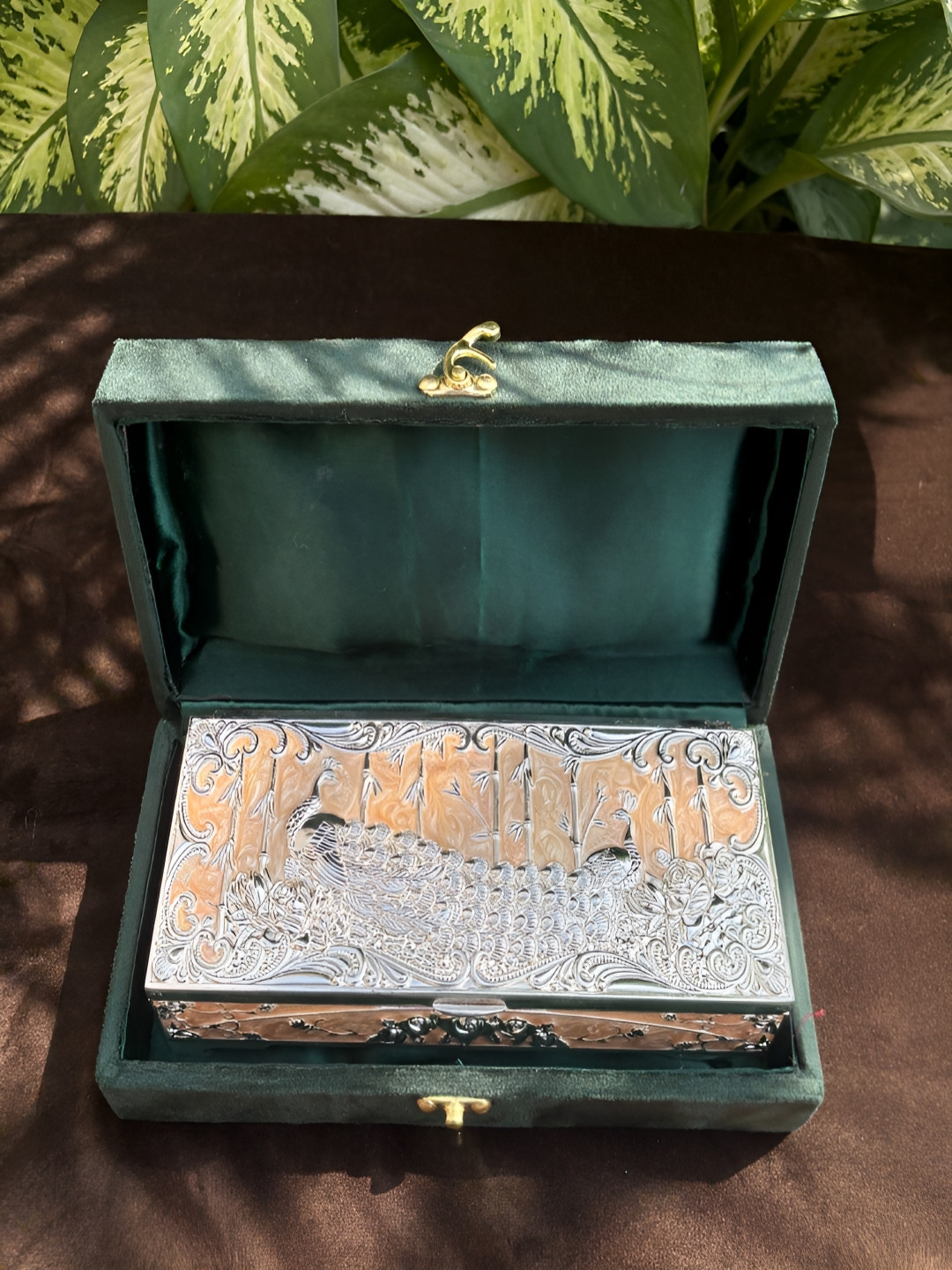 Barn 14 Grey Textured Enamel Rectangle Sandook Box