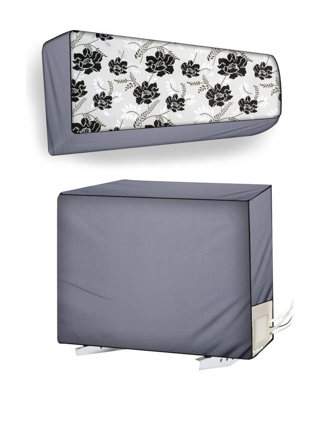 The Furnishing Tree Split AC Cover set of Indoor & Outdoor Unit used for 1.5 Ton Daikin FTKG50 Flor