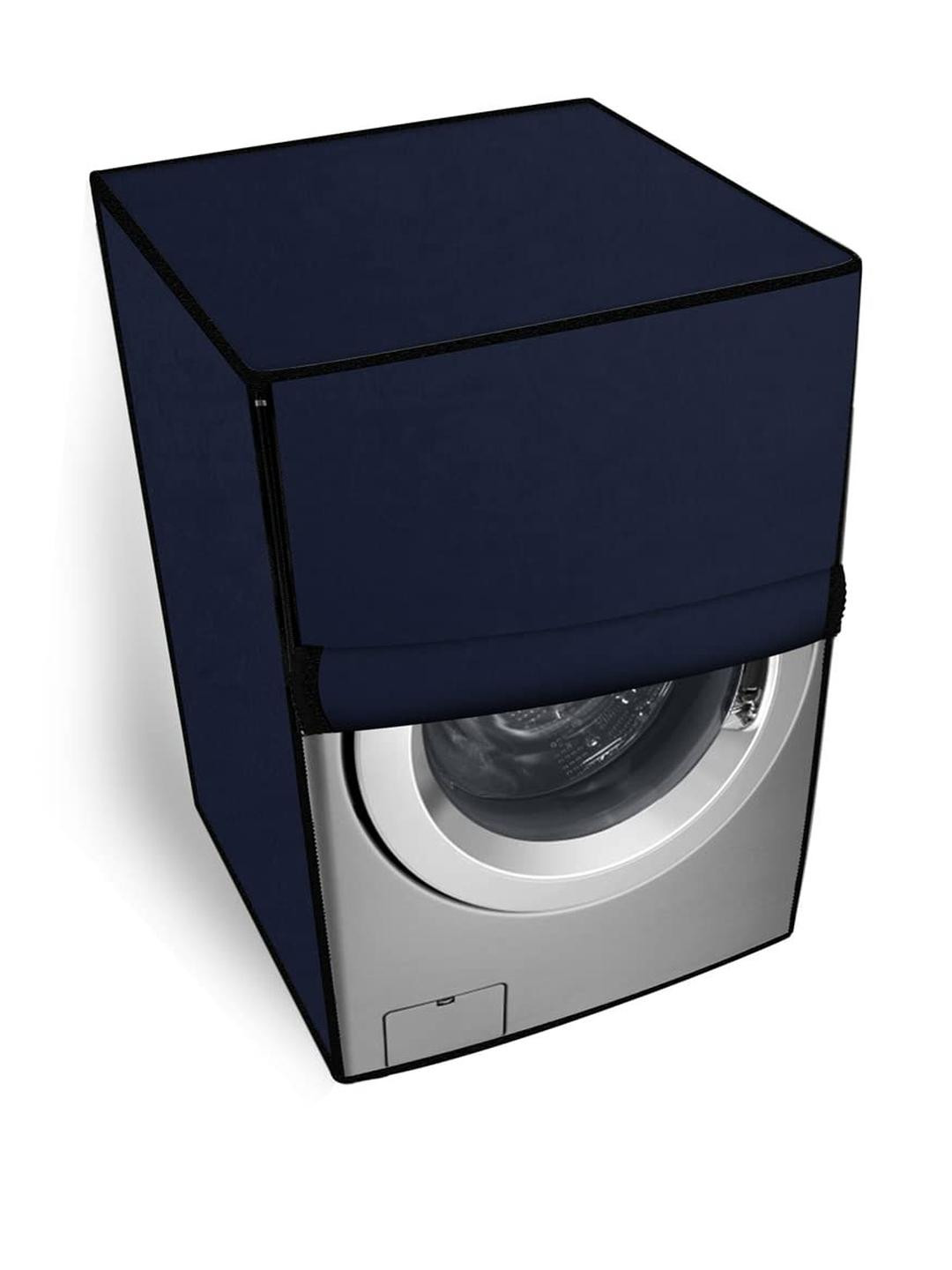 The Furnishing Tree Front Load Washing Machine Cover Blue Compatible for 8 Kg Senator WSS