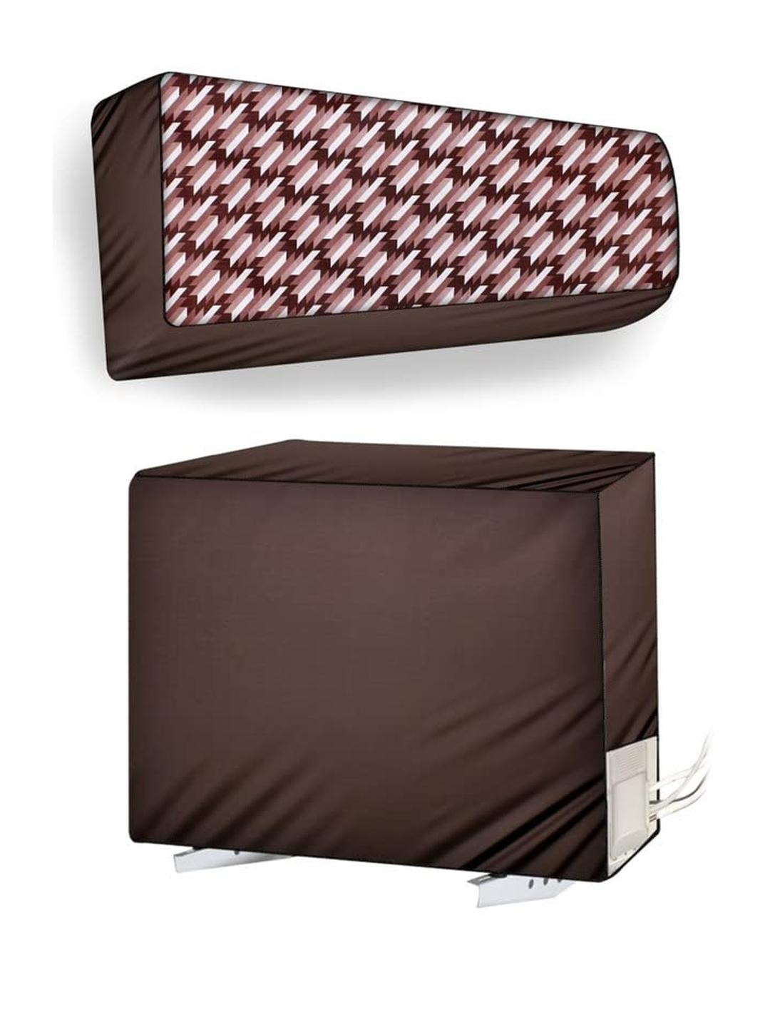 The Furnishing Tree Split AC Cover Set of Indoor and Outdoor Unit Used for 1.5 Ton Bluestar DATUAP