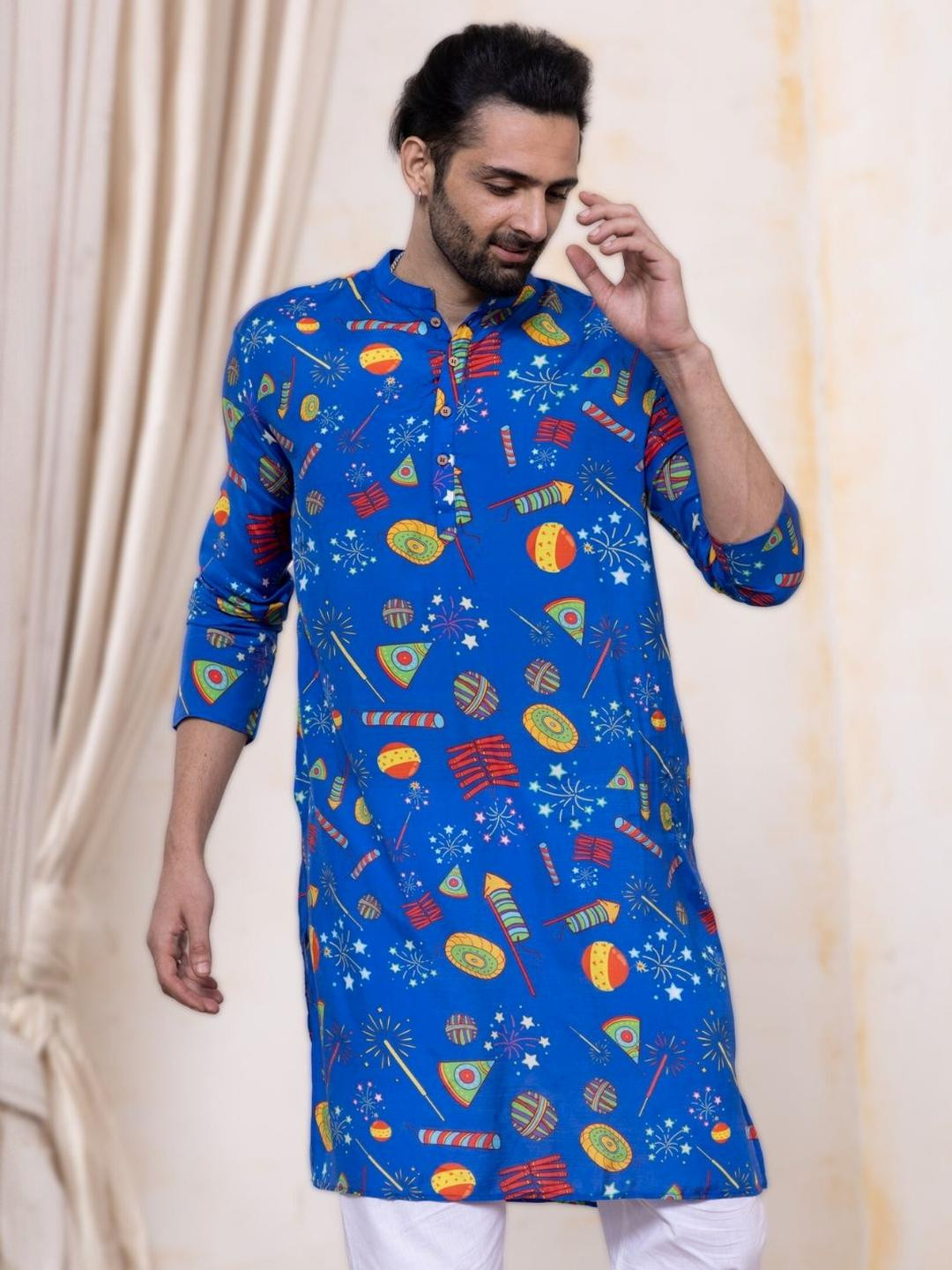 Tura Turi Art Silk Kurta