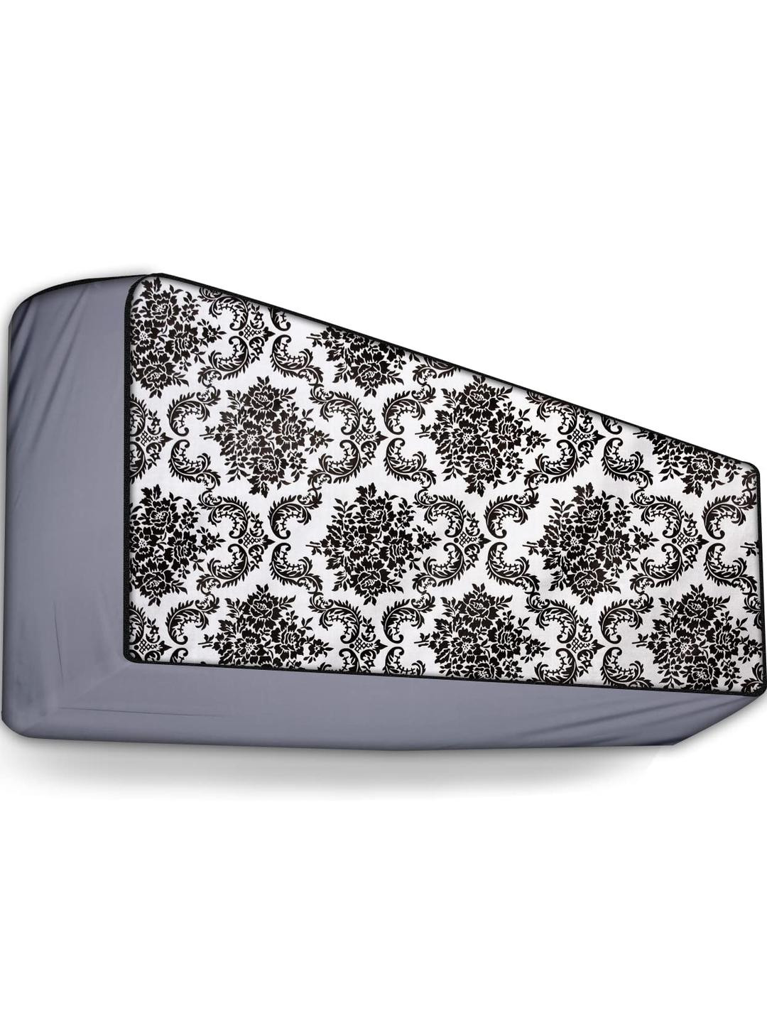 The Furnishing Tree Off White Printed Air Conditioner Cover