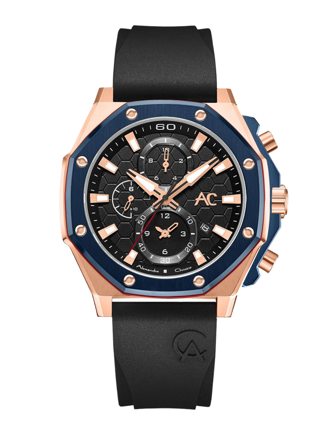 Alexandre Christie Men Chronograph Analogue Watch 9601GCRURBA