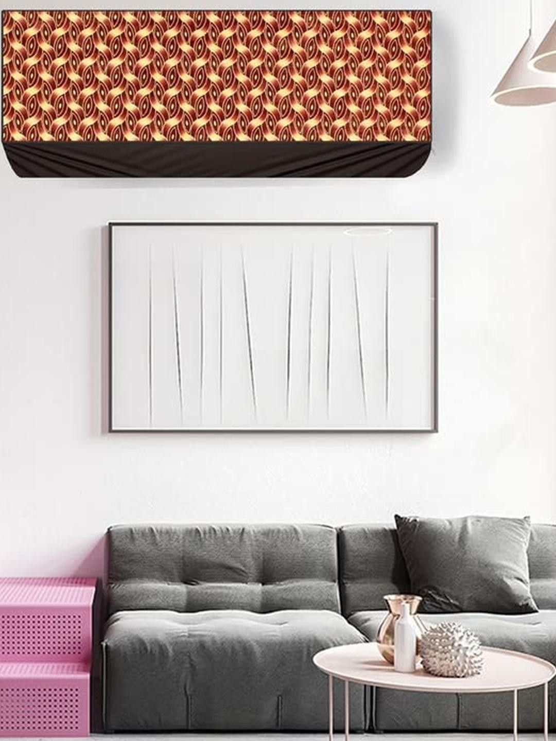 The Furnishing Tree Split AC Cover Set of Indoor and Outdoor Unit Used for 1 Ton Bluestar VLU Inter