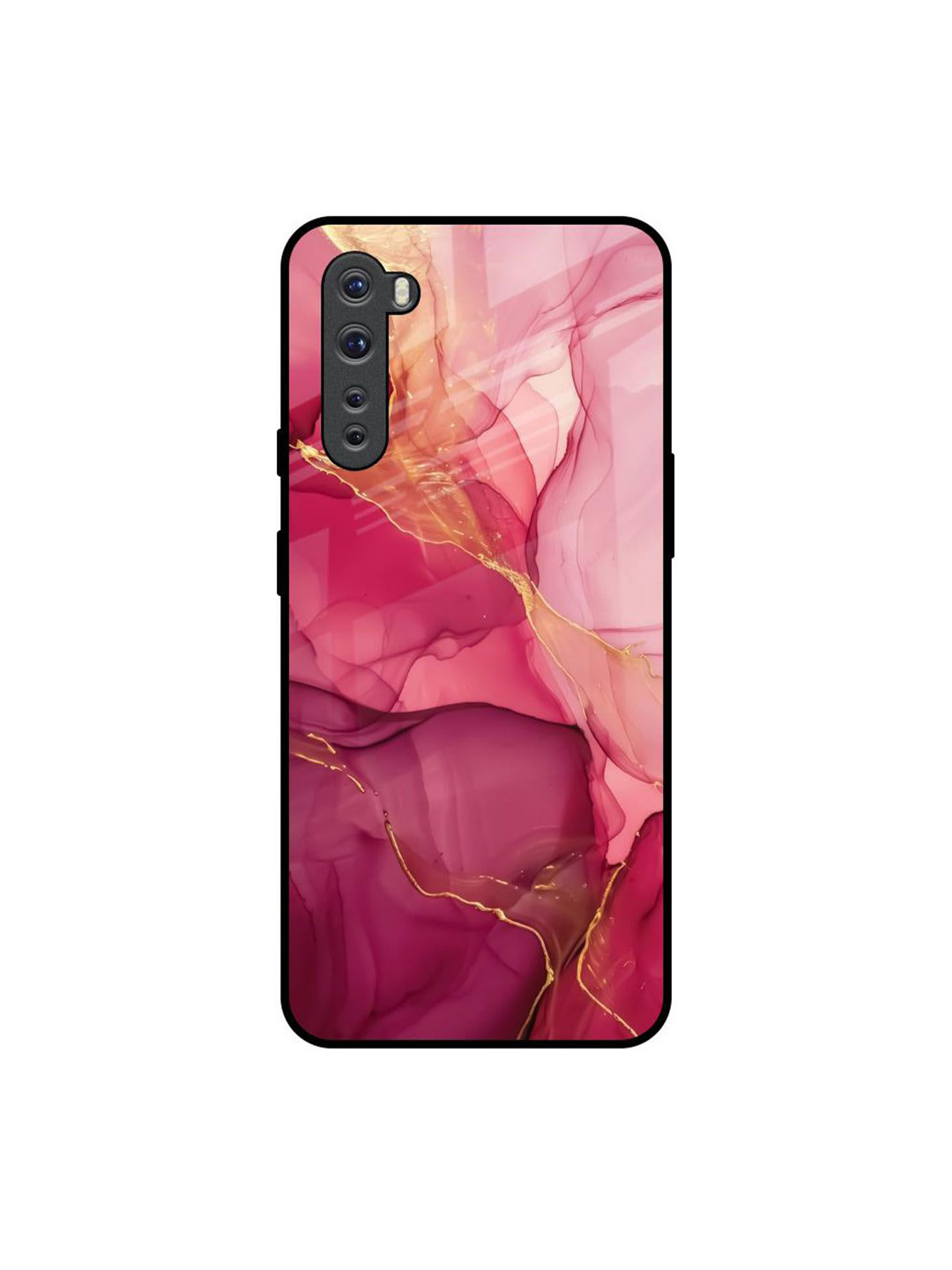 QRIOH Rosetta Stone Quirky Printed OnePlus Nord Glass Back Case Mobile Accessories