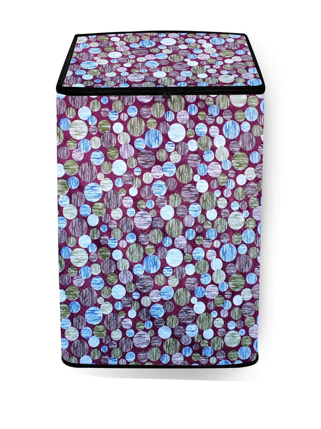 The Furnishing Tree Washing Machine Cover Abstract Pattern Multicolor Light Compatible for Whirlpoo