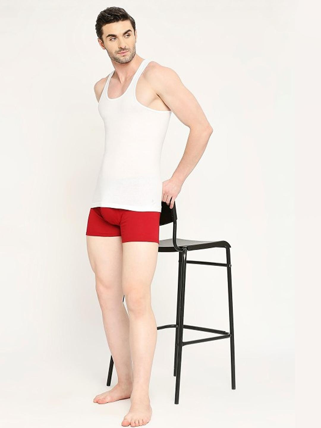 25 COTTON ULTRA COMFORTABLE MEN'S GYM VEST (PACK of 4)