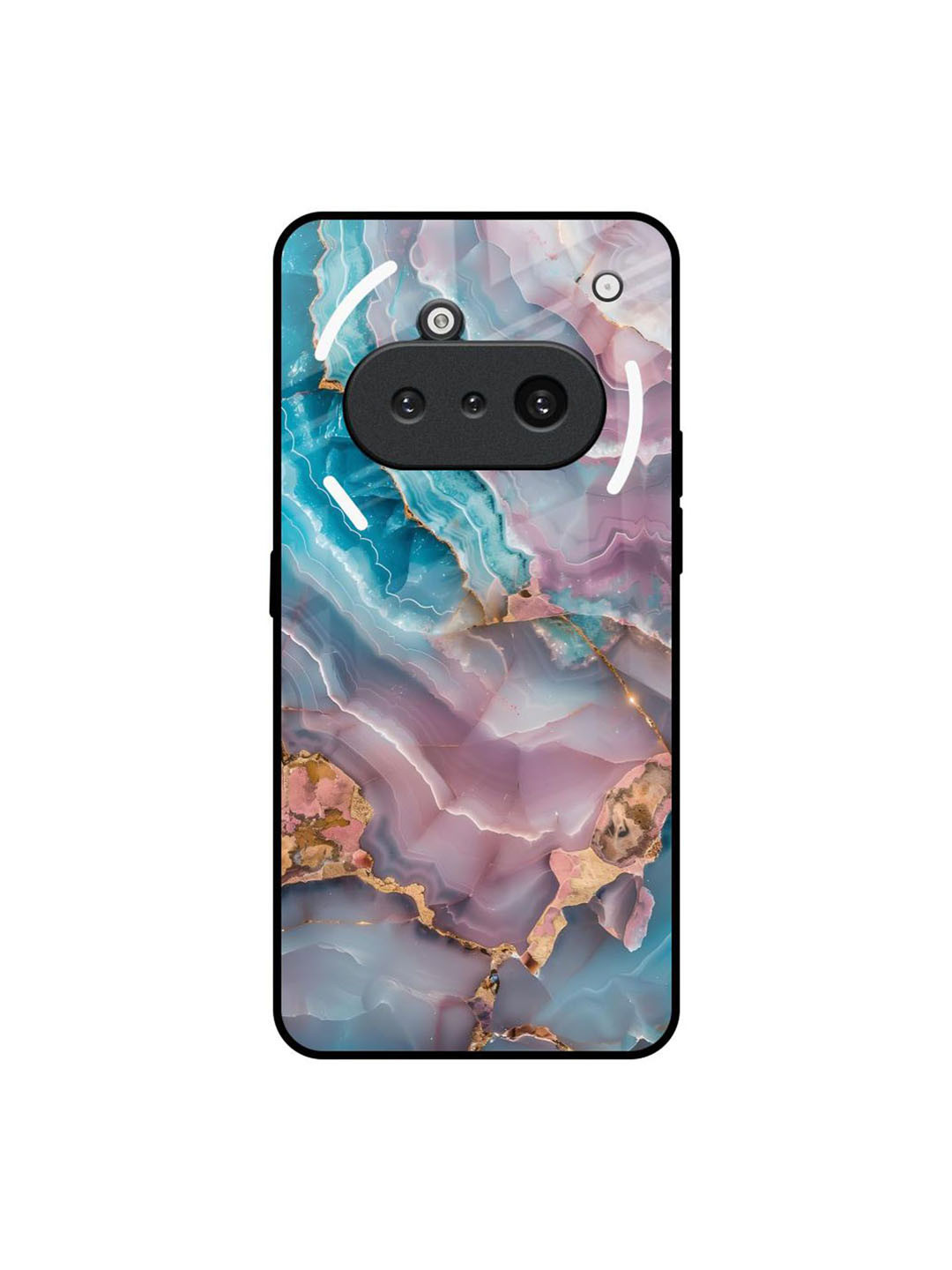QRIOH Shine Spark Abstract Printed Nothing Phone 3a Back Case Mobile Accessories