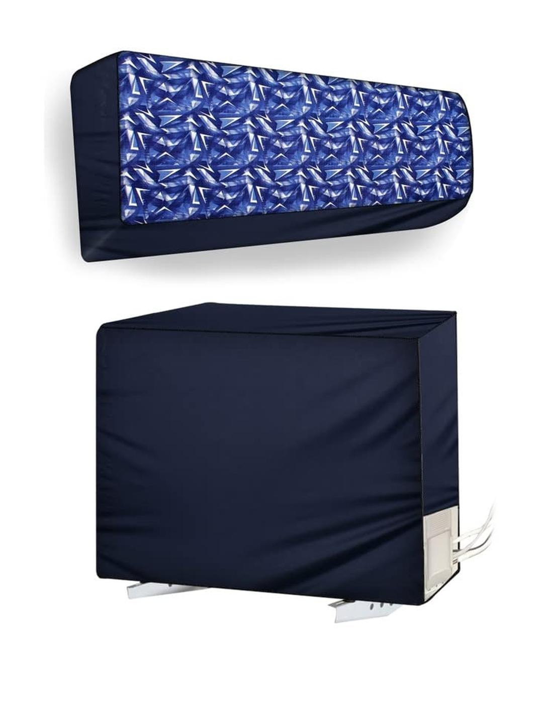 The Furnishing Tree Split AC Cover Set of Indoor and Outdoor Unit Used for 1.5 Ton Bluestar VLUS Fr