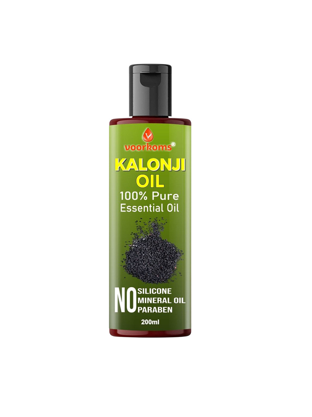VOORKOMS Pure Essential Kalonji Oil For Hair & Skin - 200 ml