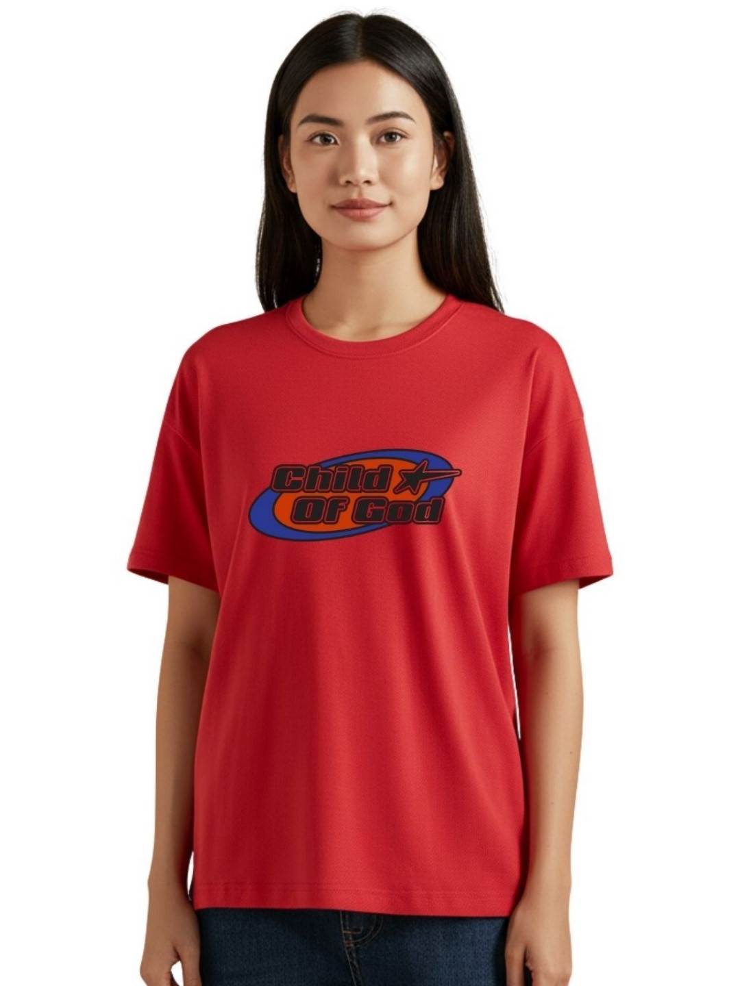 PULP Unisex Child Of God Typography Printed Round Neck Pure Cotton T-Shirt