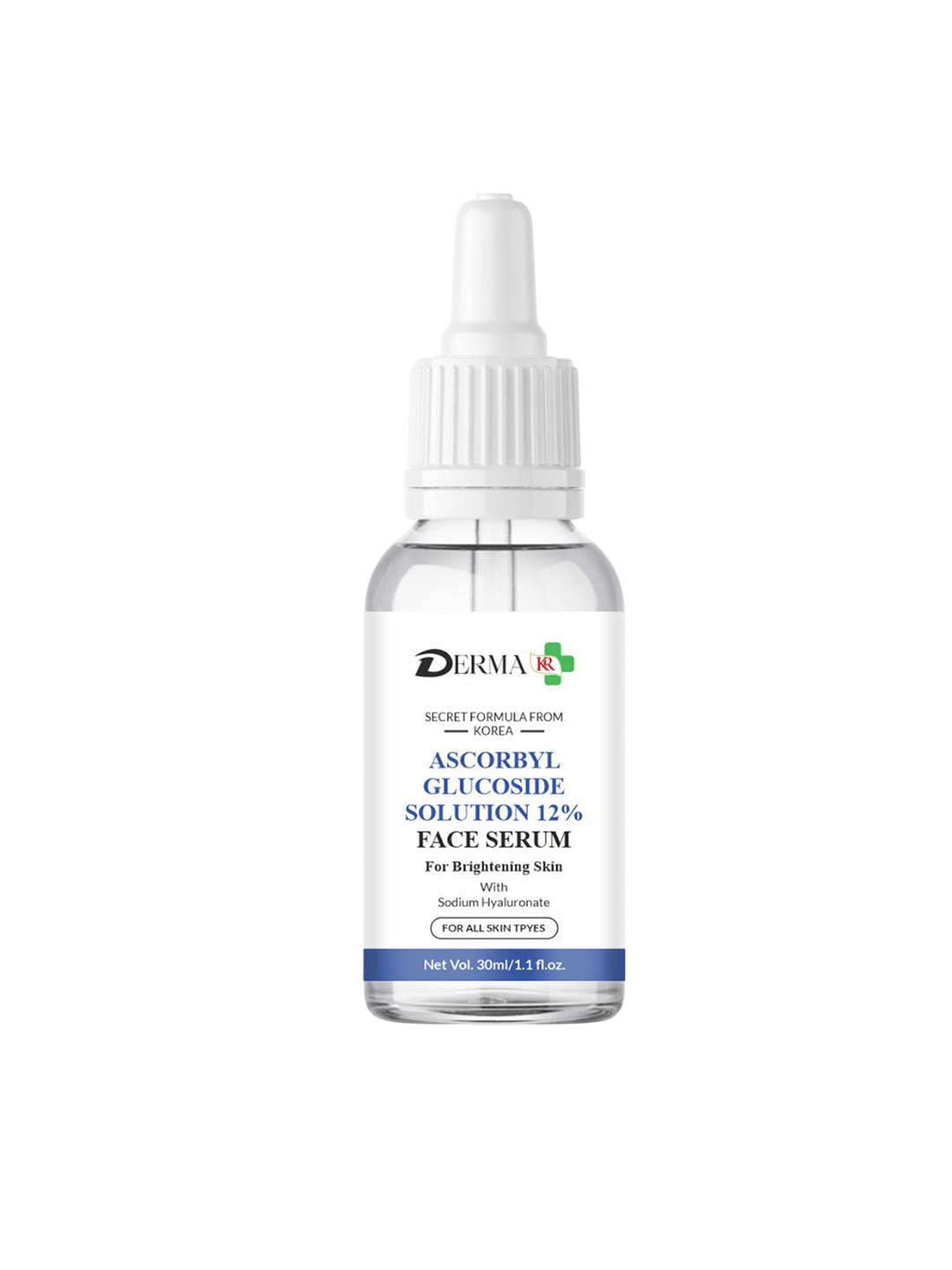 DERMA KR Ascorbyl Glucoside Solution 12% Face Serum - 30 ml