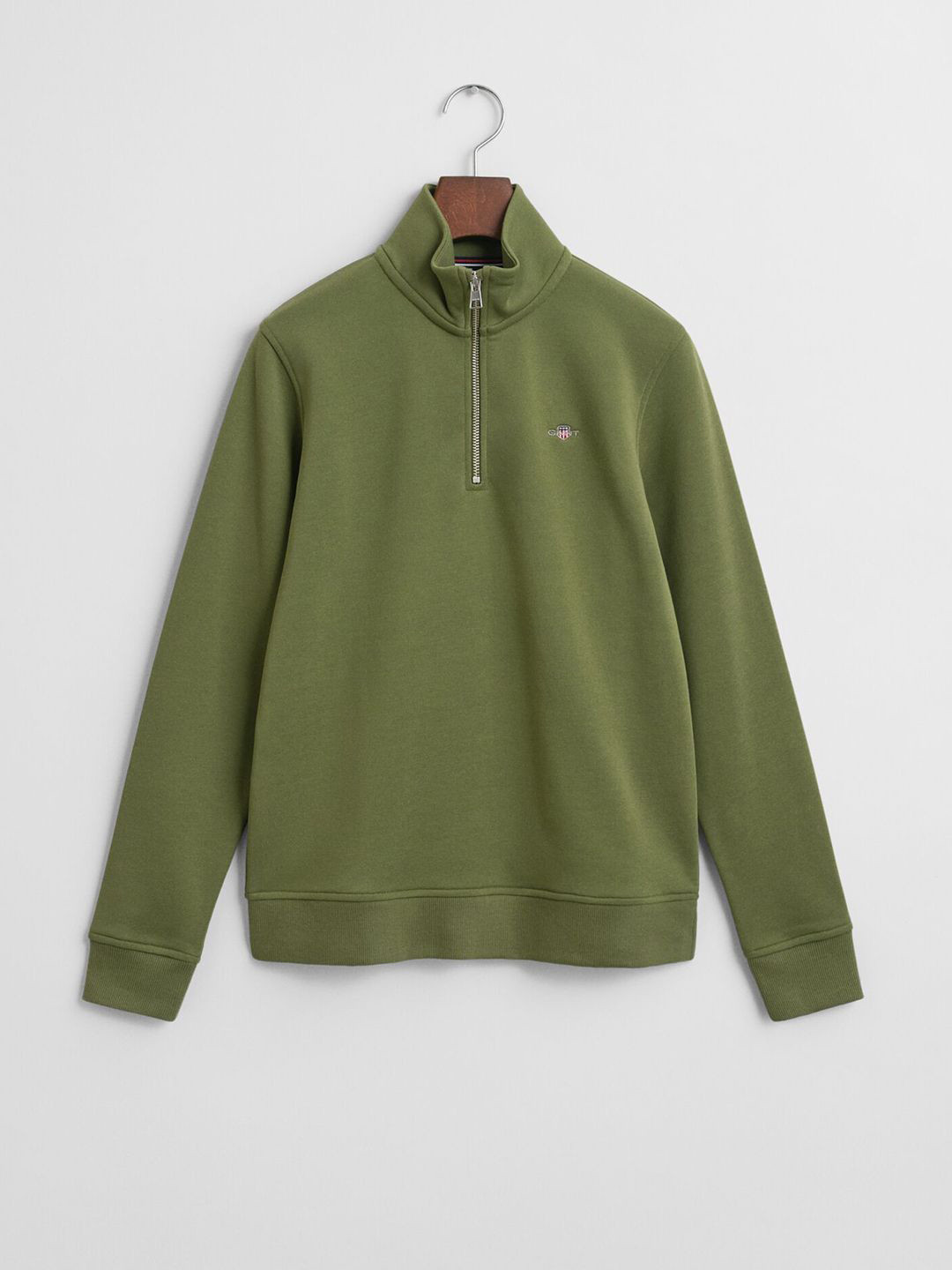 GANT Core Boys Round Neck Half Zip Sweatshirt