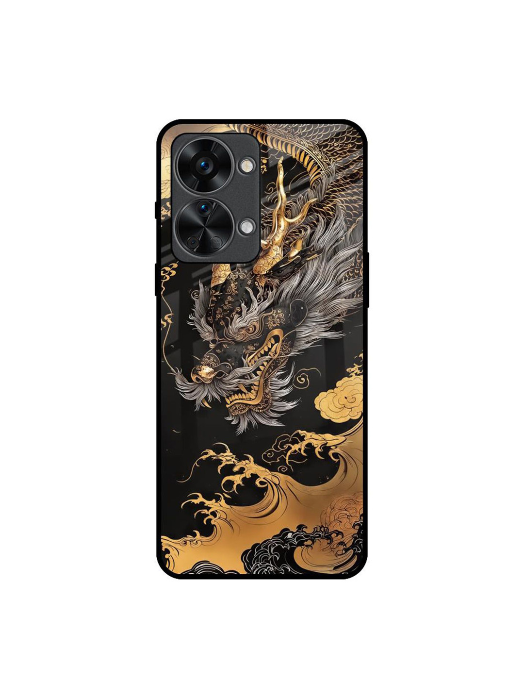 QRIOH Quirky Printed Obsidian Majesty Oneplus Nord 2T Silicone Back Case