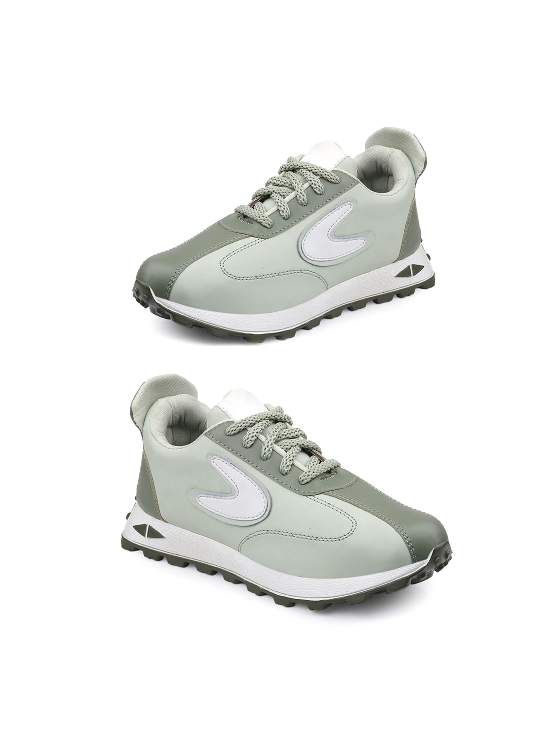 HAKKEL Men Marking Running Lace-Ups Shoes