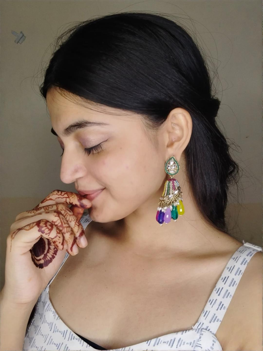 BLYTHE DIVA Gold-Plated Brass  Earrings