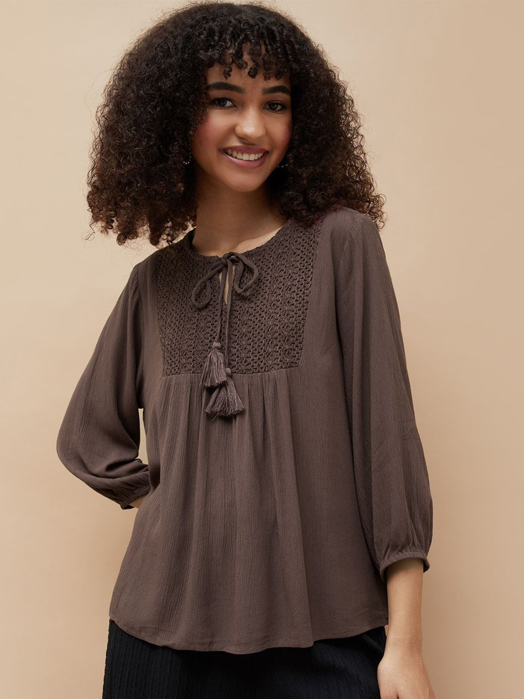 Fame Forever by Lifestyle Women Tie-Ups Tunic