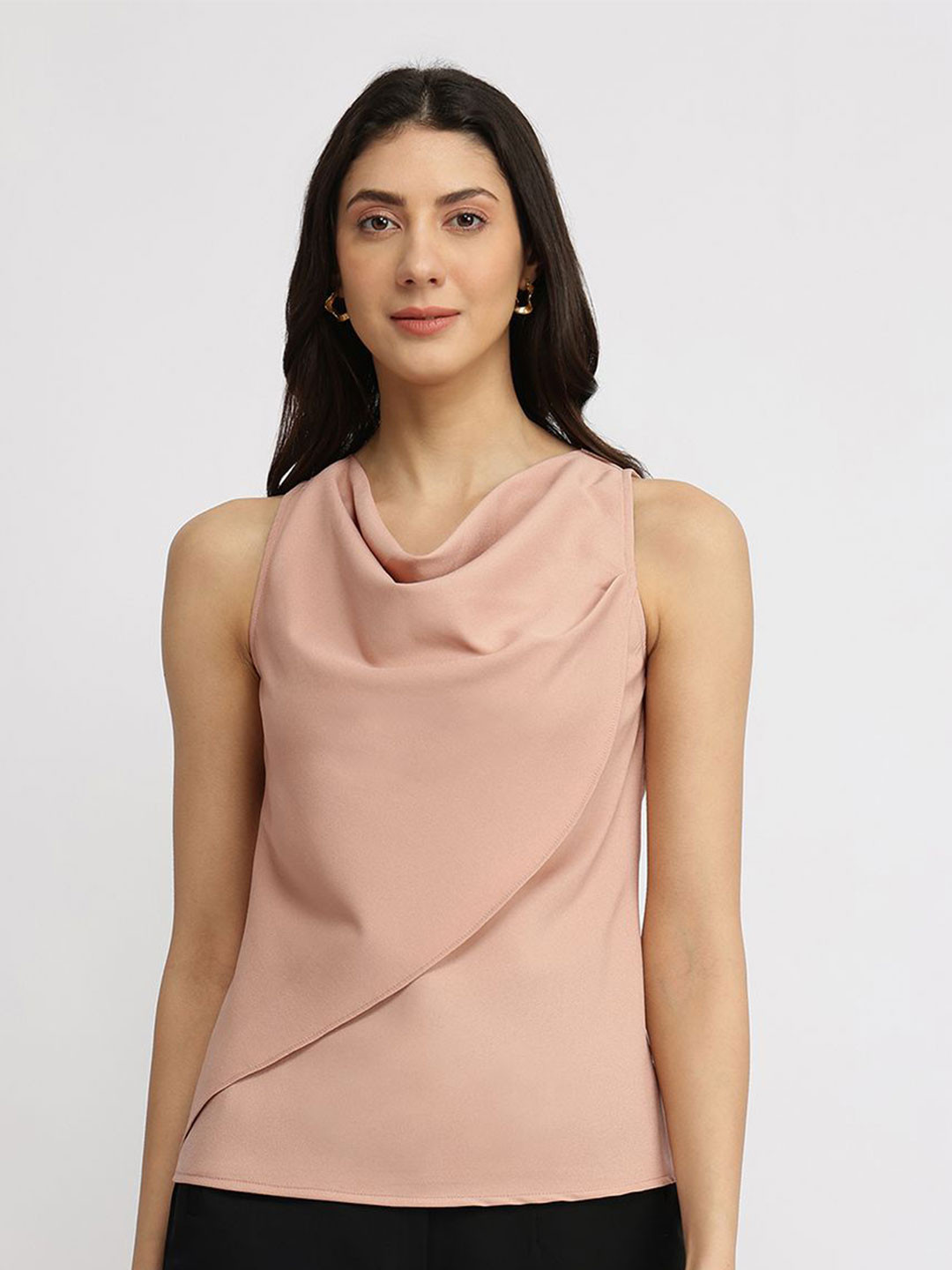 FableStreet Women Cowl Neck Top