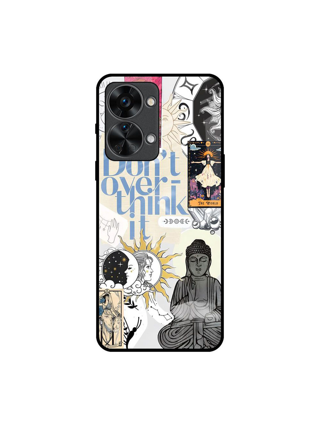 QRIOH Heaven Path Quirky Printed Oneplus Nord 2T Silicon Back Case Mobile Accessories