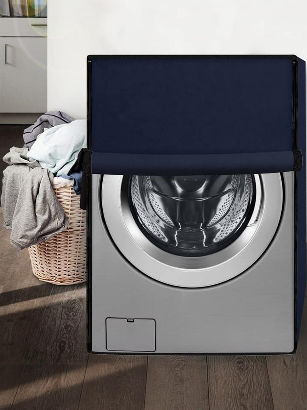 The Furnishing Tree Washing Machine Cover Blue Compatible for Bosch 10 Kg Fully-Automatic Front Loa