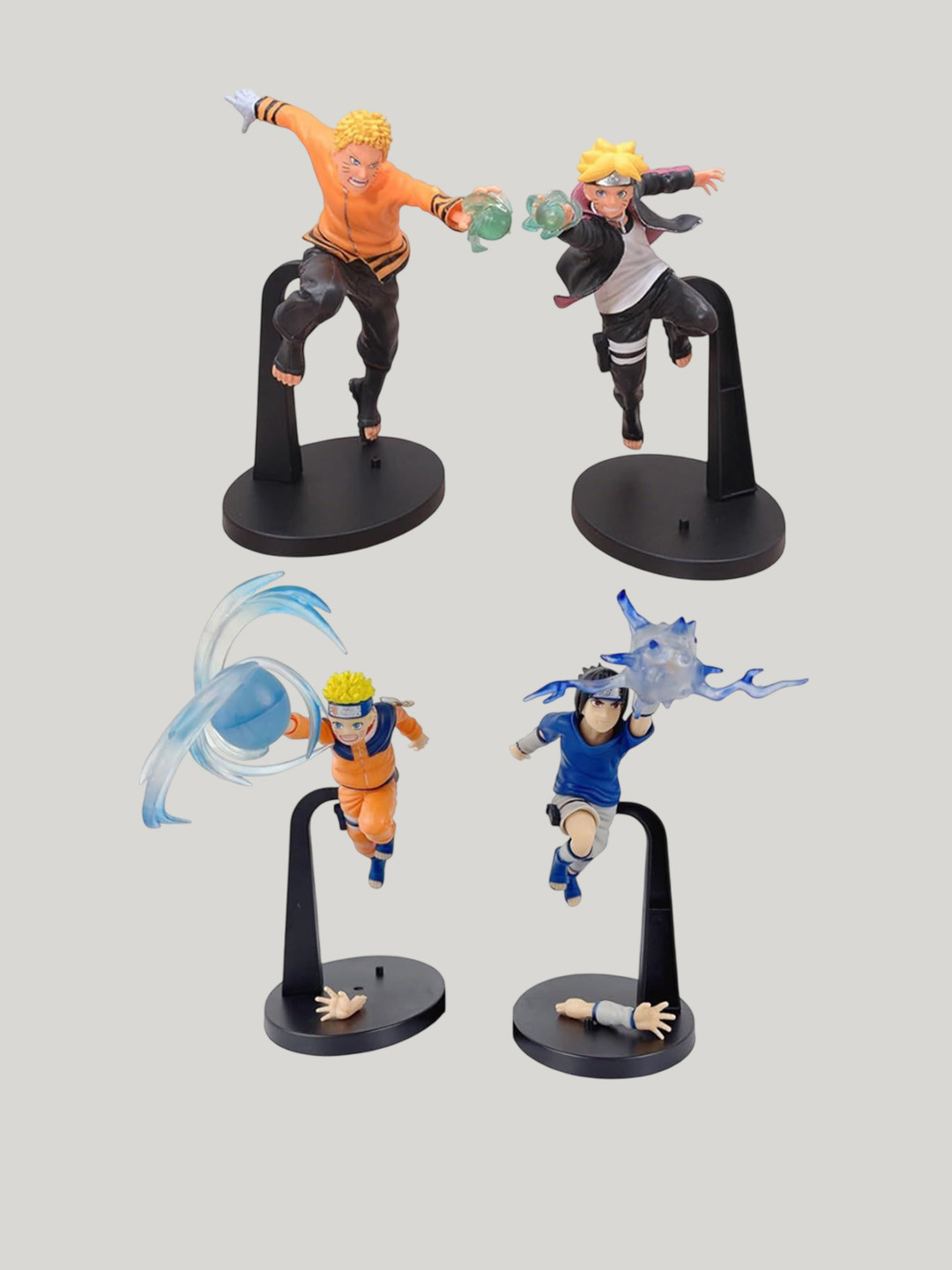 AUGEN Kids Set Of 4 Naruto Limited Edition Action Figure