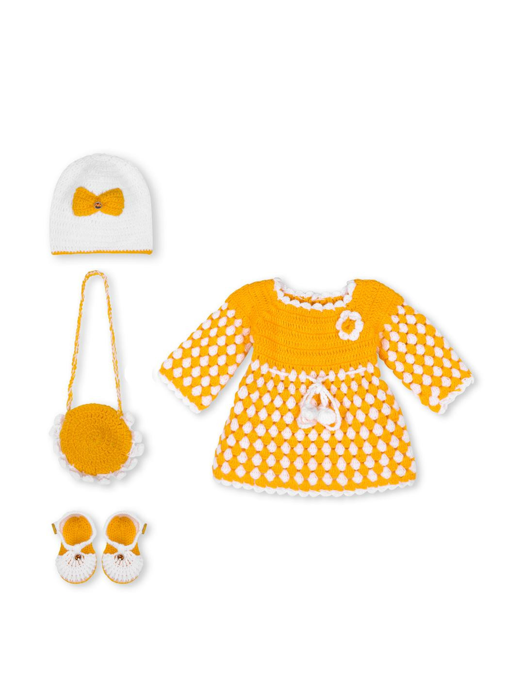 Tintin Yellow Wool Jumper Dress