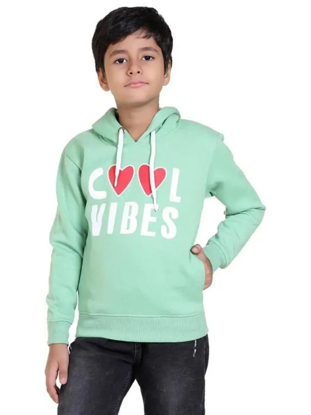 E-MAX Boys Printed Polyester Sweatshirts