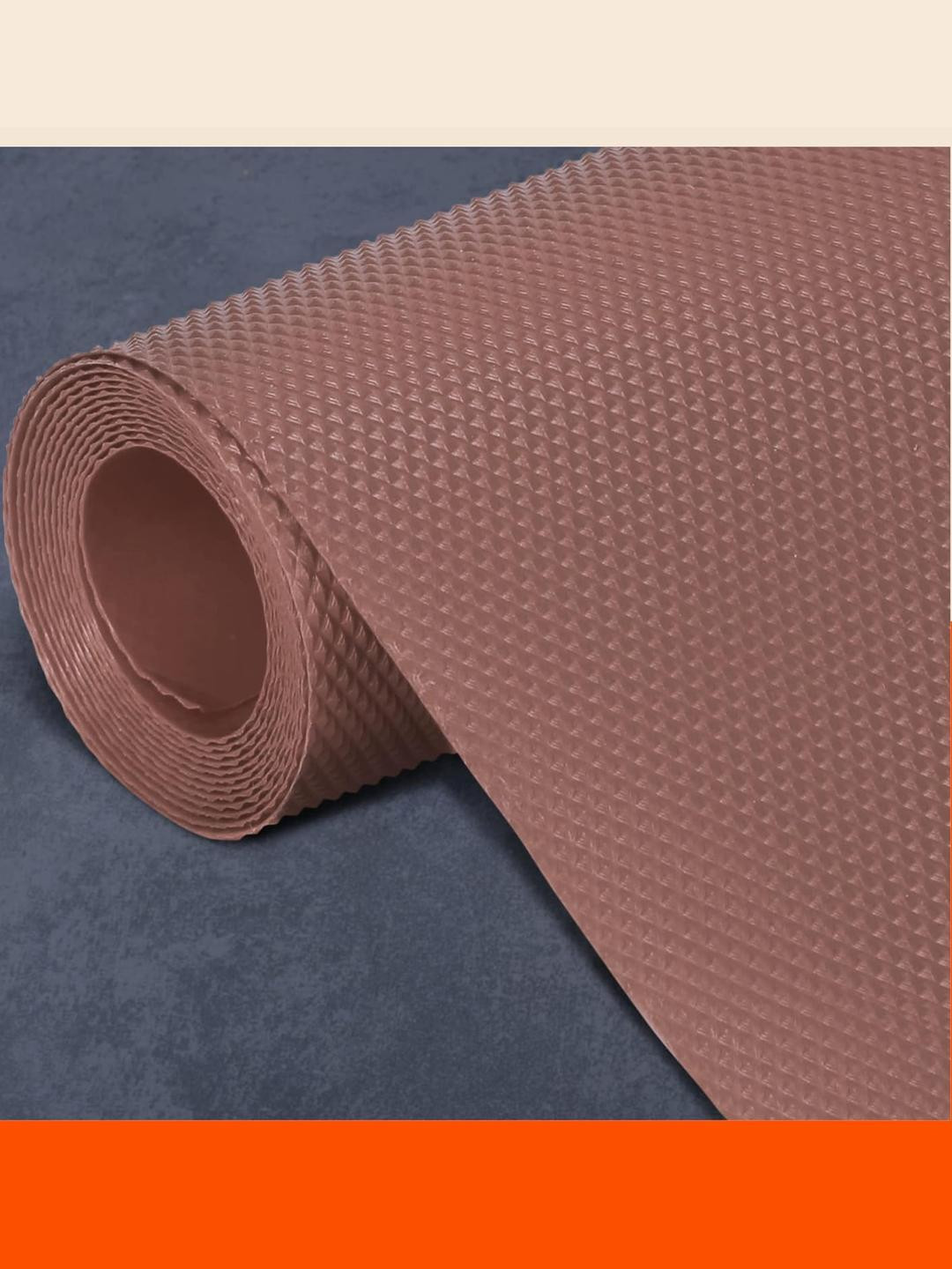 POP SHADE Brown PVC Refrigerator Cover