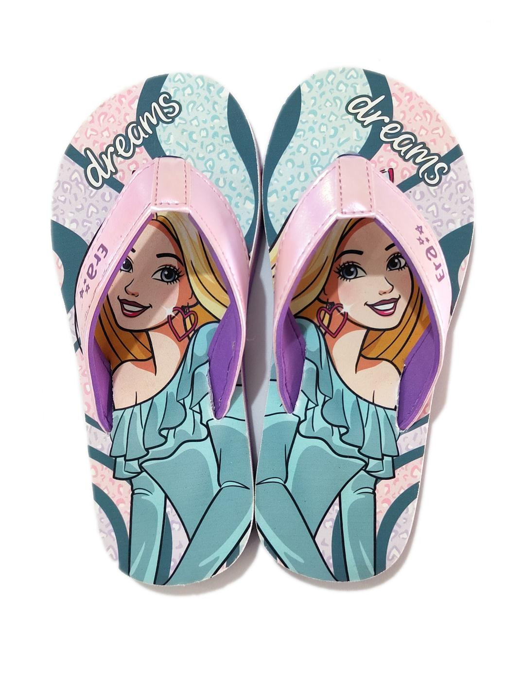ERA Kids-Unisex Purple EVA Flip Flops