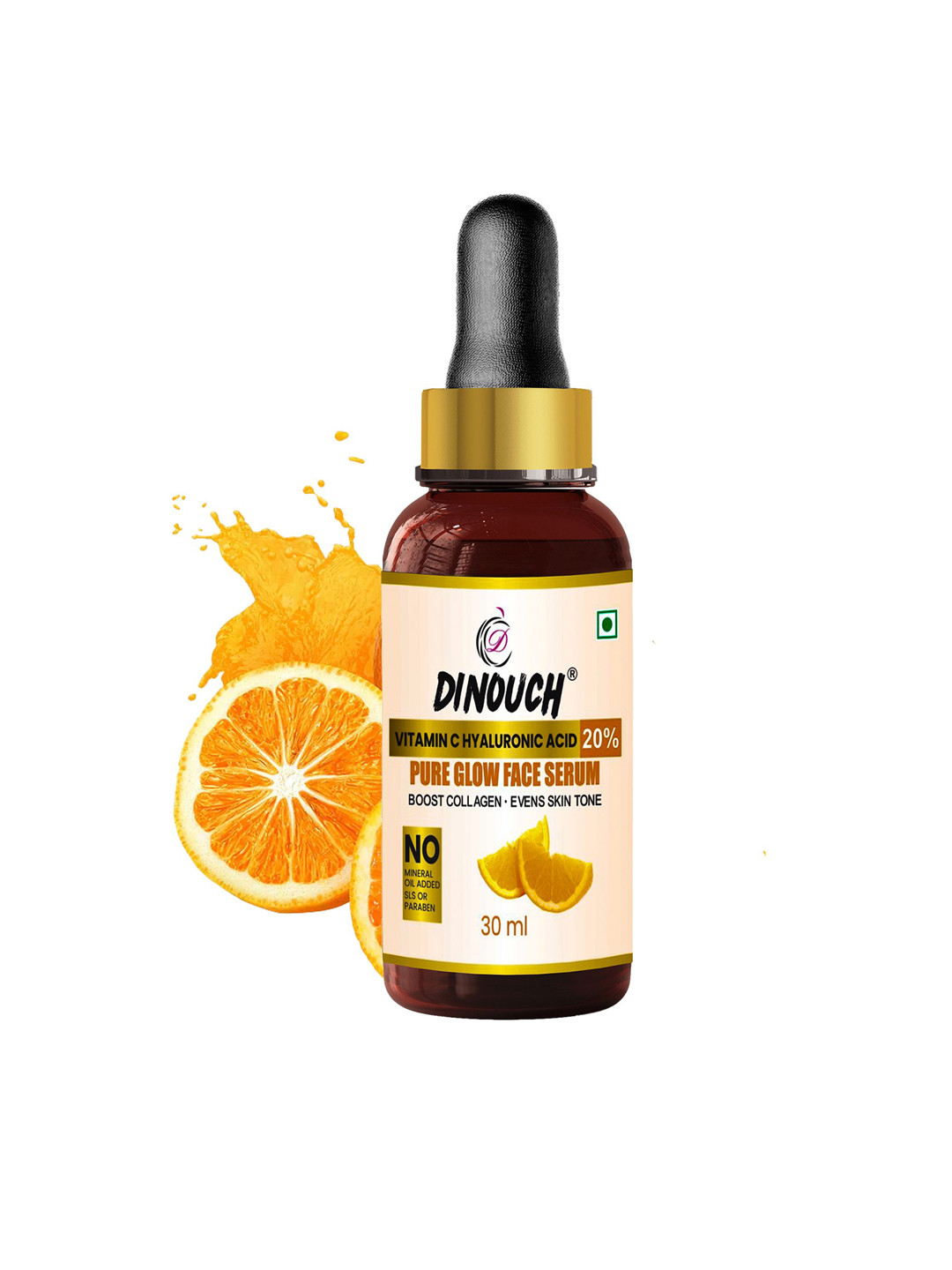 DINOUCH Vitamin C & Hyaluronic Acid Serum - 30 ml