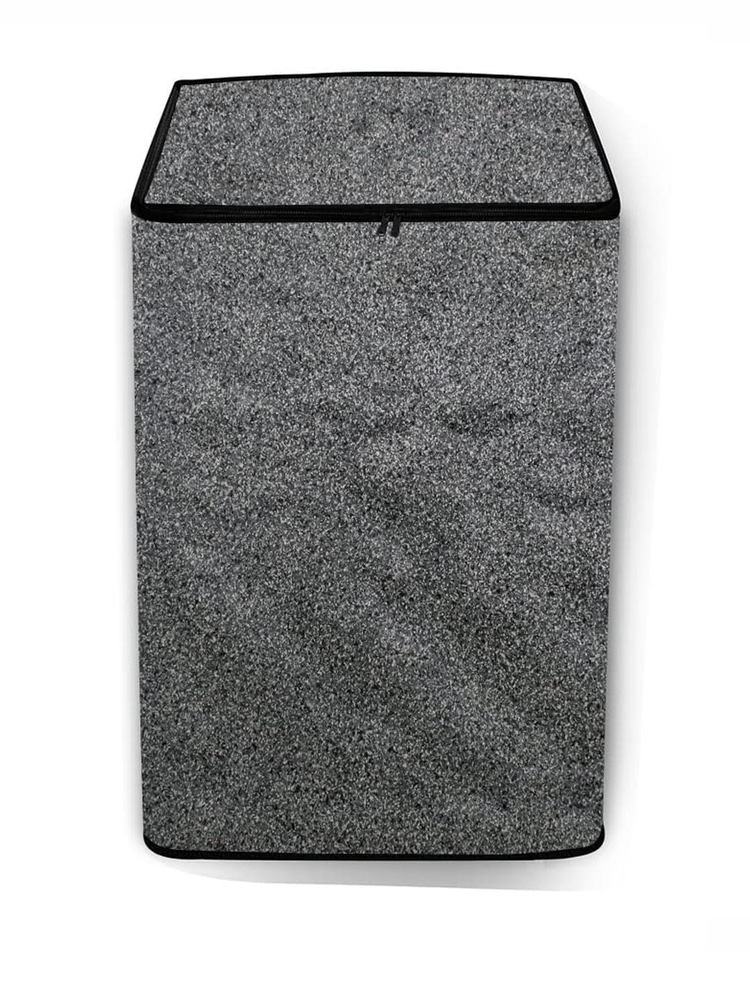 The Furnishing Tree Grey Polyester Waterproof Top Load Washing Machine Cover