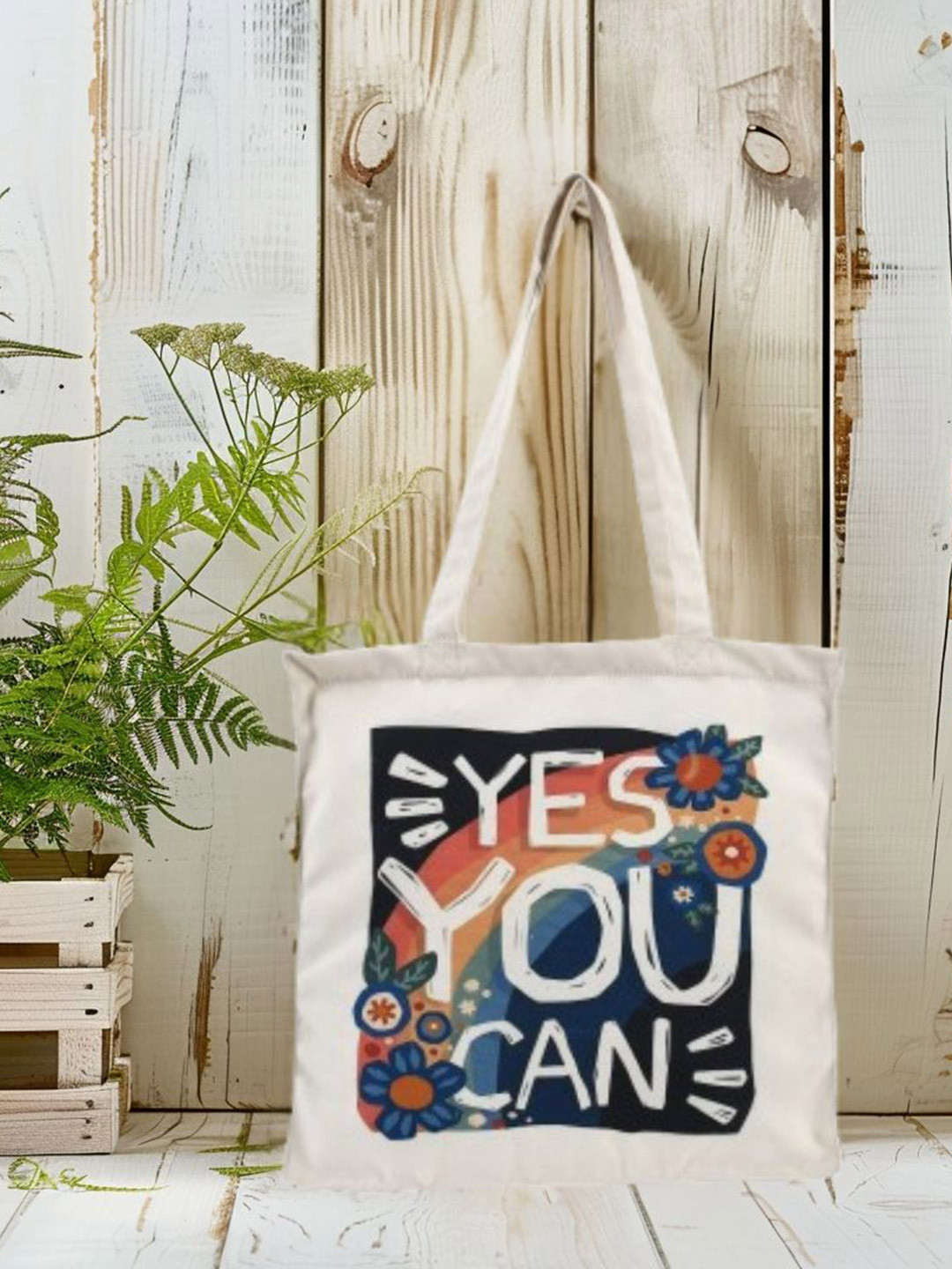 Bagvillaa Floral Printed Shopper Shoulder Bag