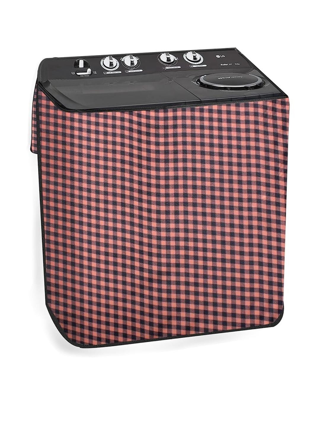 The Furnishing Tree Polyester Waterproof Semi Automatic Washing Machine Cover Compatible for Onida