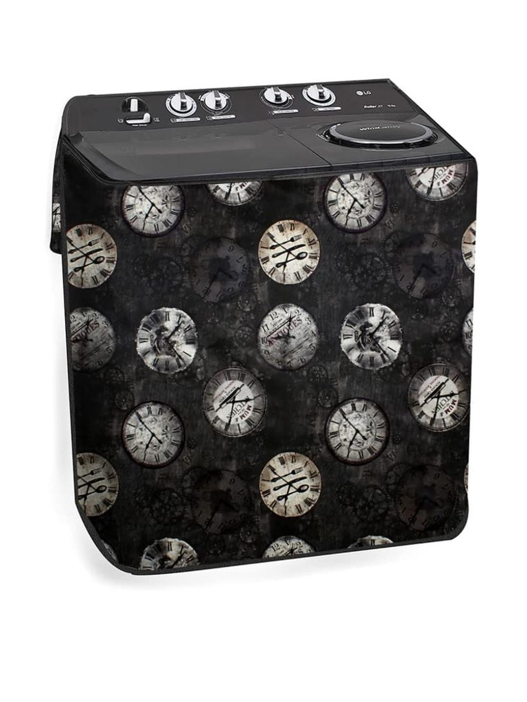 The Furnishing Tree Washing Machine Cover Compatible for Samsung 7 Kg Semi-Automatic Top Loading WT