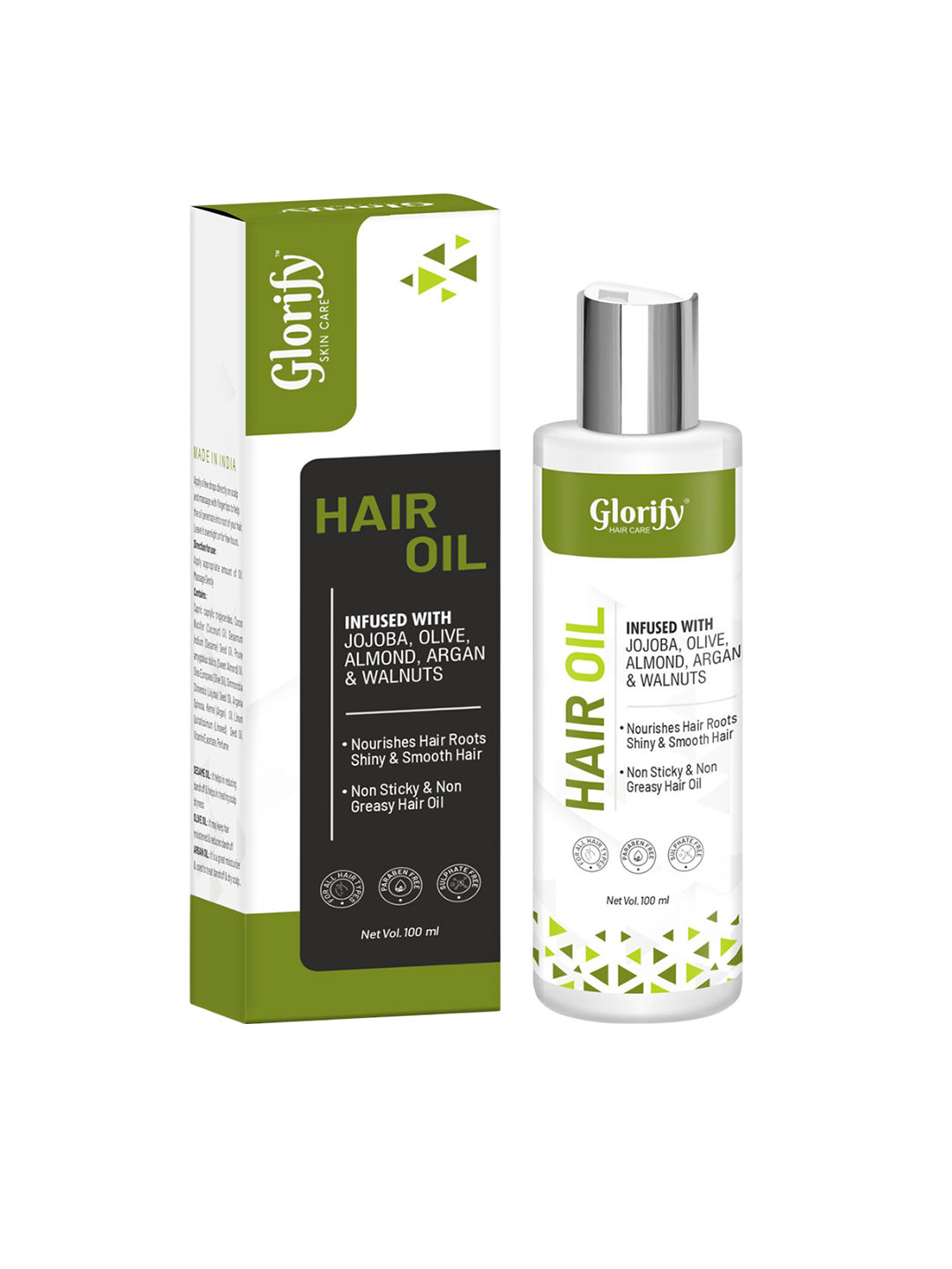 Glorify Hair Oil With Argan & Jojoba Oil - 100 ml