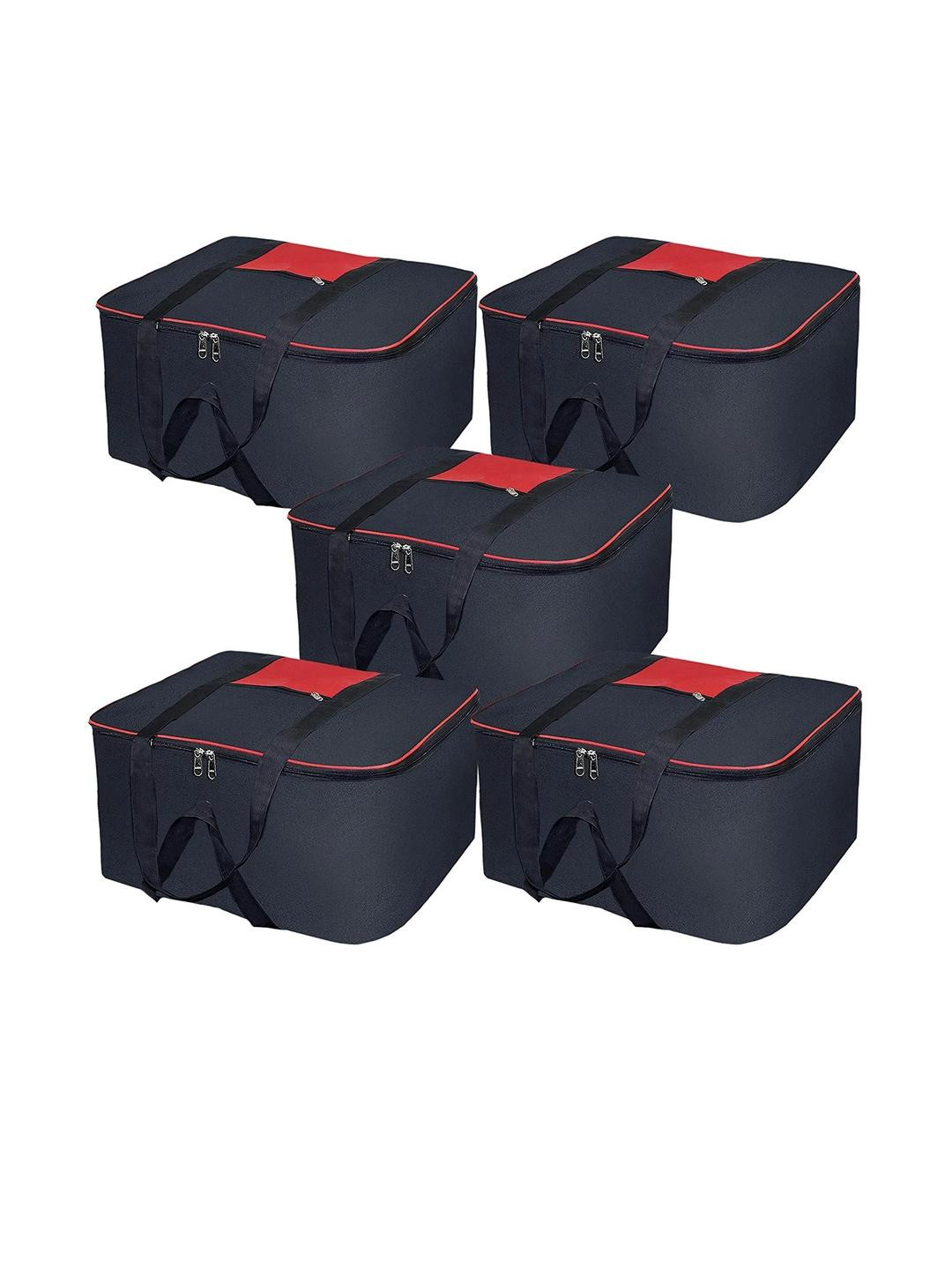 AMAK INC Black Fabric Wardrobe Organisers