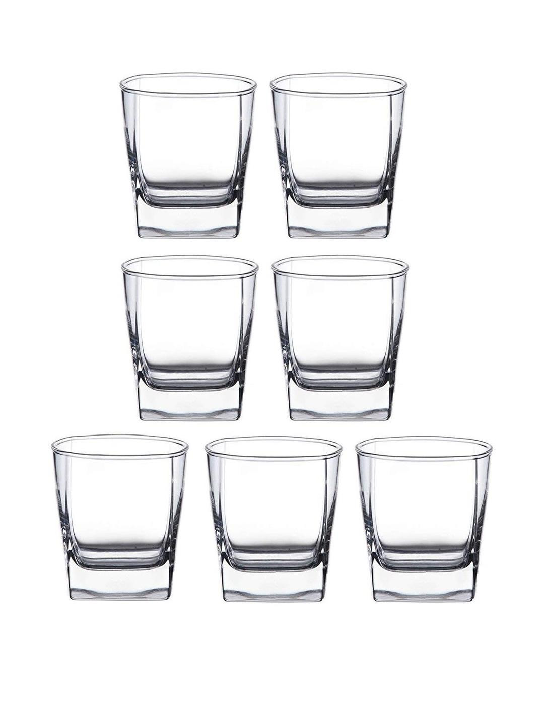 SOMIL Set Of 7 Transparent Water Glass