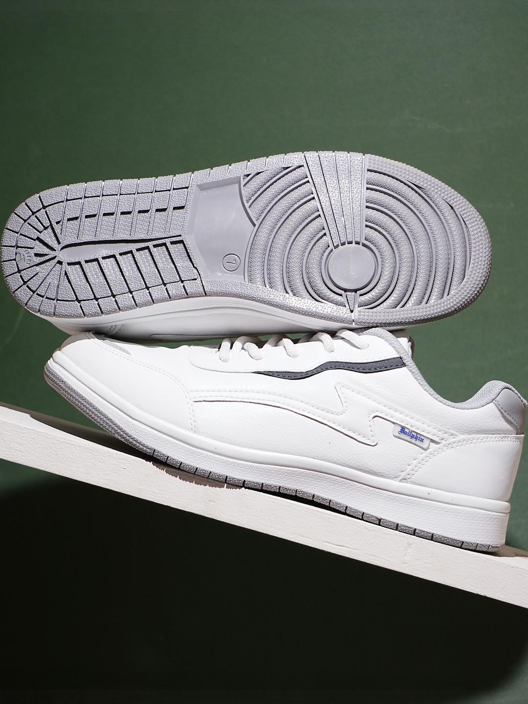 Dollphin White Running Marking Sports Shoes