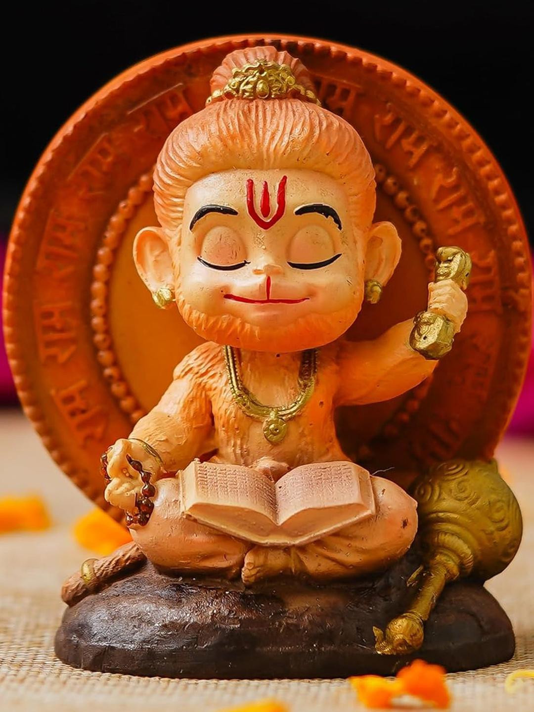 SSS SCULPTURE Bal Hanuman Polyresin Idol